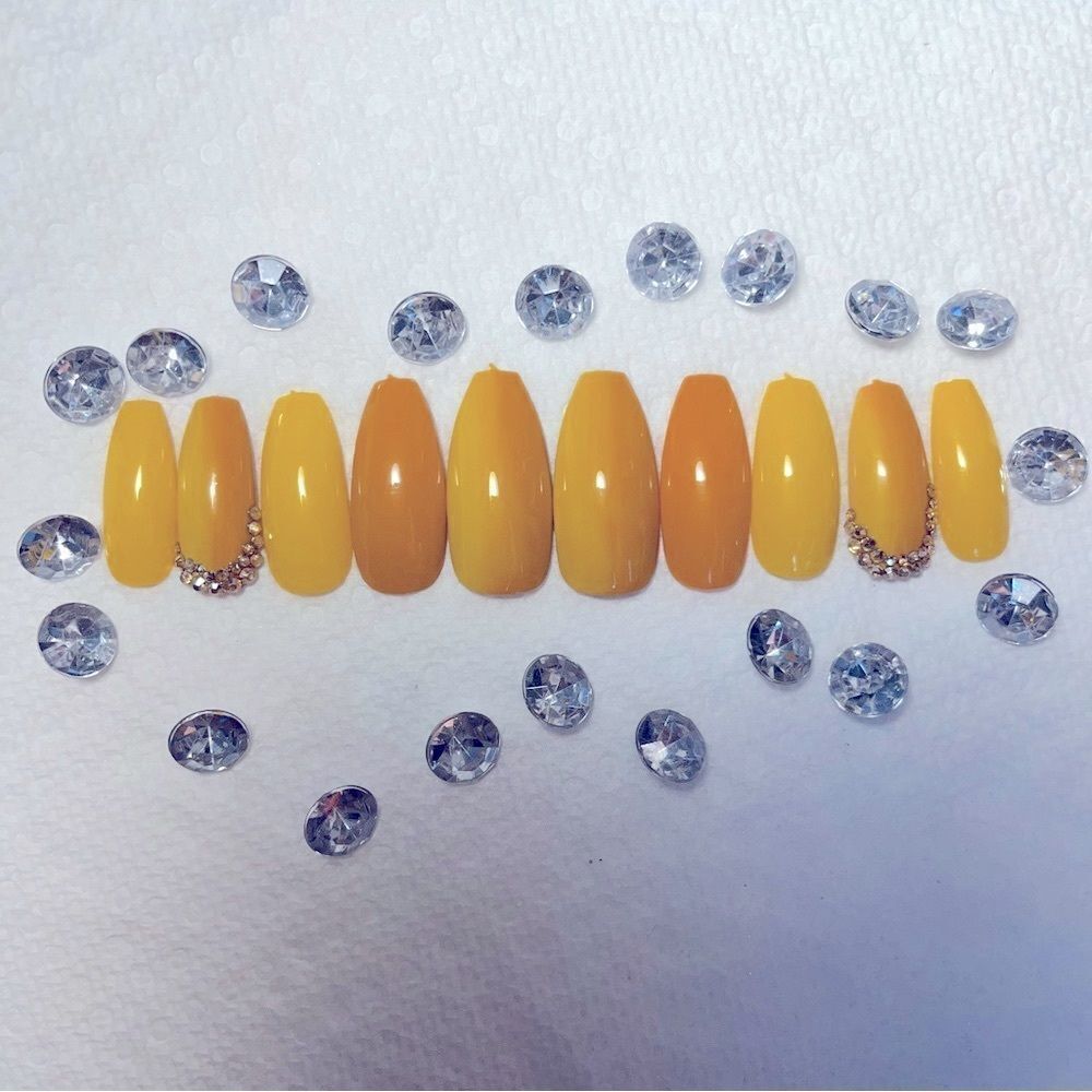 Sunny day hand designed pressons